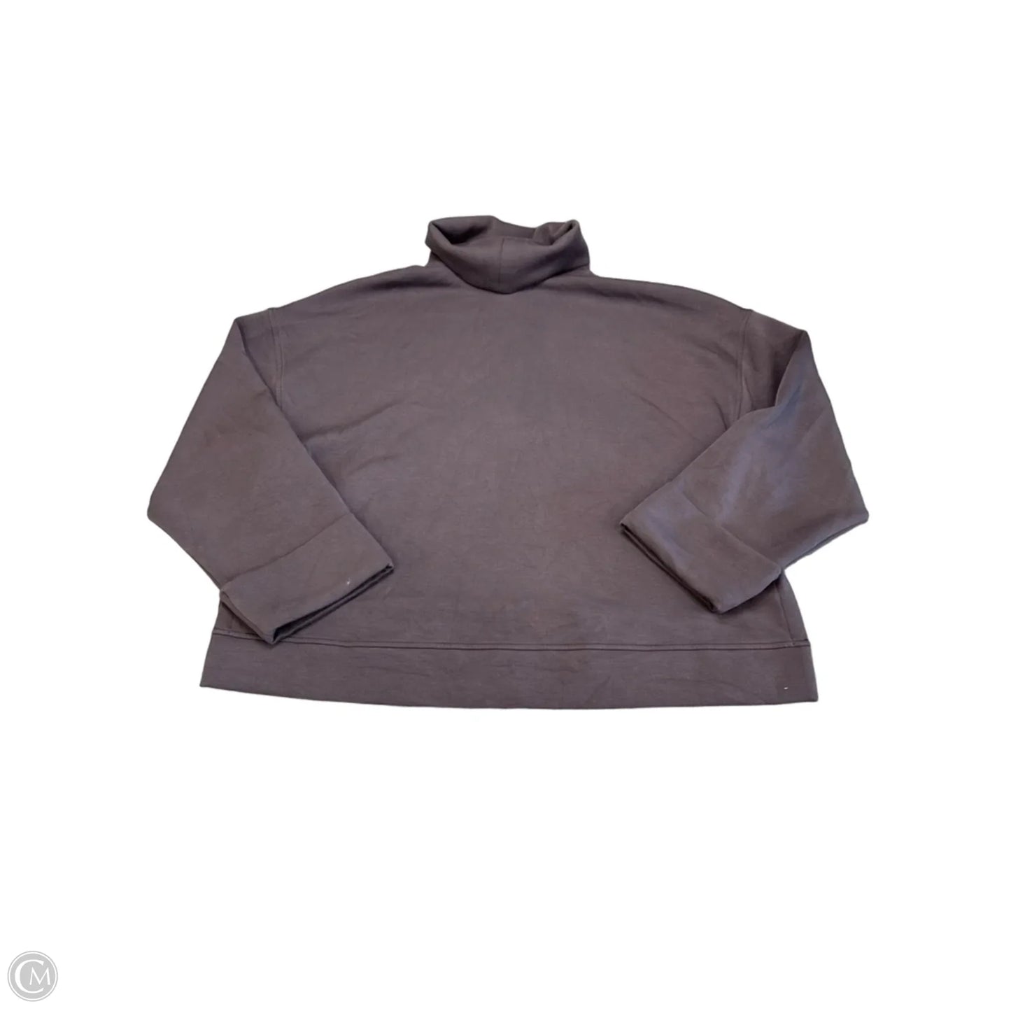 Top Long Sleeve By Spanx In Grey, Size: 1x