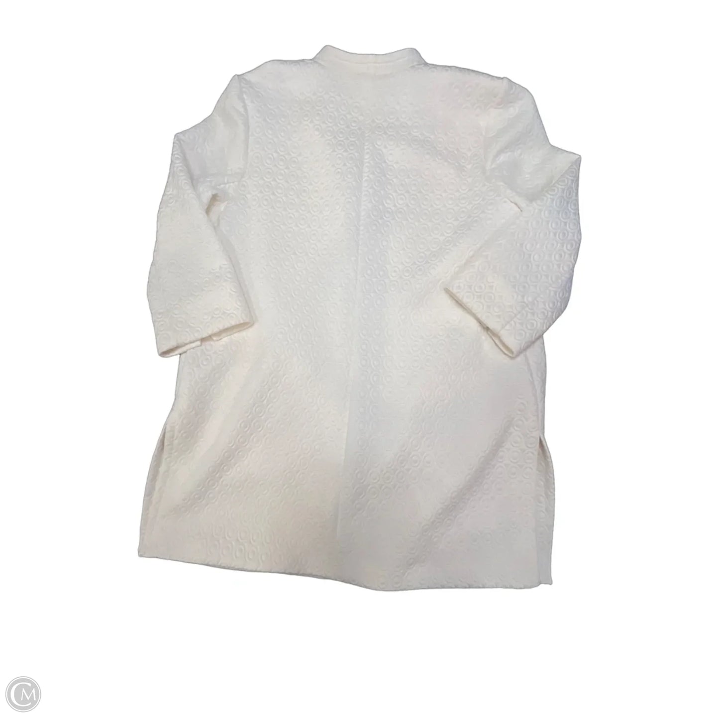 Cardigan By Roz And Ali In Ivory, Size: L