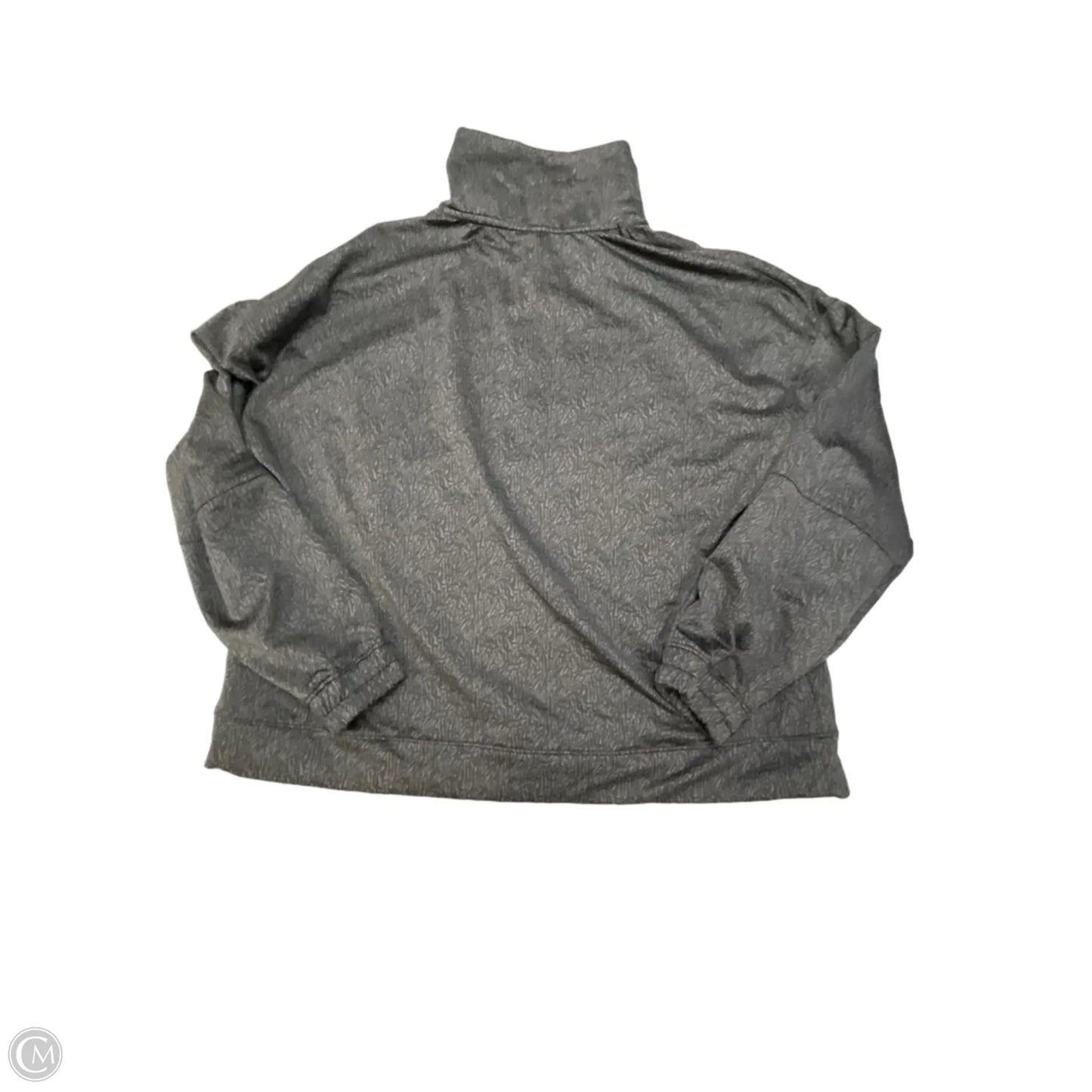 Sweatshirt Collar By Mondetta In Black & Grey, Size: Xl