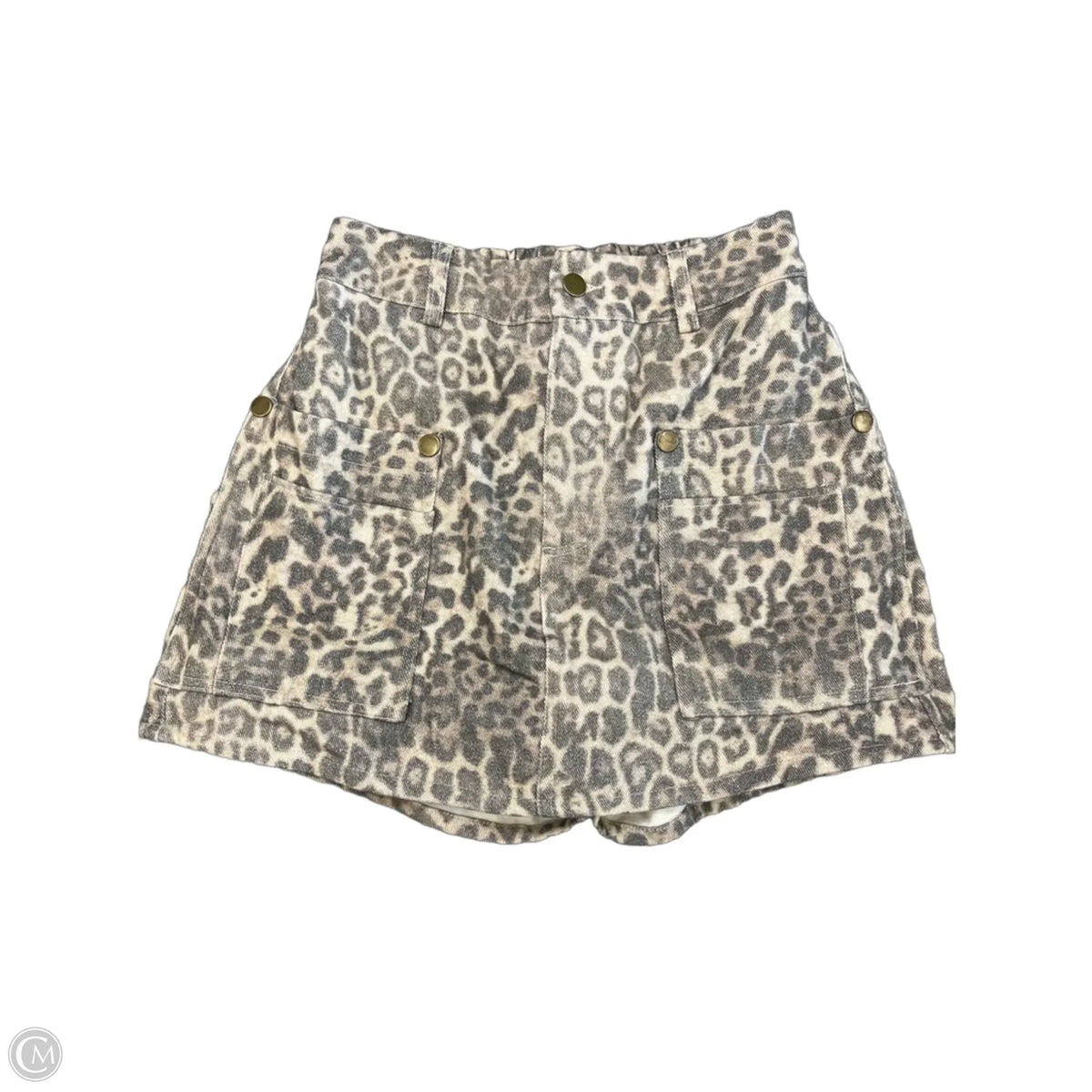 Skort By Davi & Dani In Leopard Print, Size: S