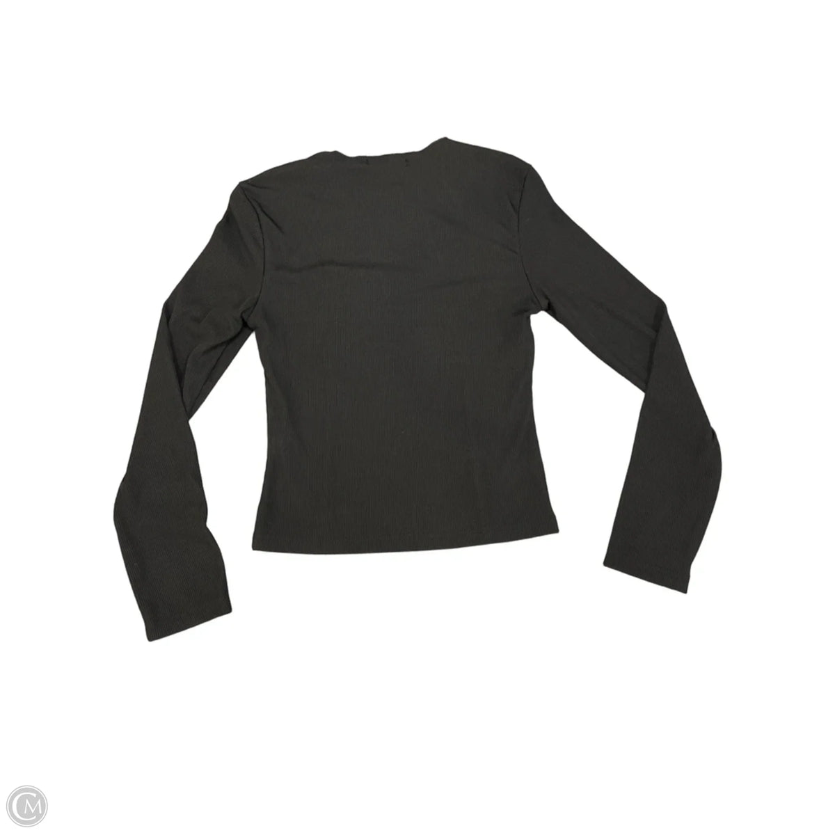 Top Long Sleeve By Kirundo In Black, Size: S