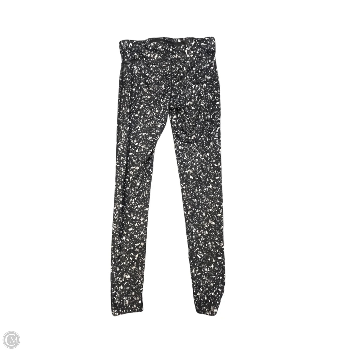 Athletic Leggings By Nike In Grey, Size: S