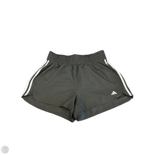 Athletic Shorts By Adidas In Grey, Size: Xl