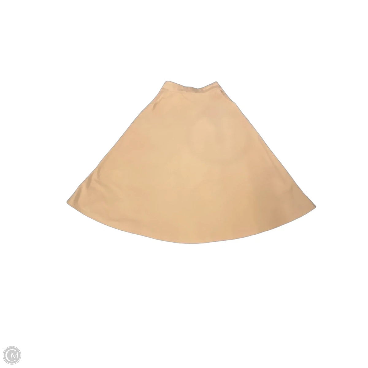 Skirt Midi By Clothes Mentor In Tan, Size: M
