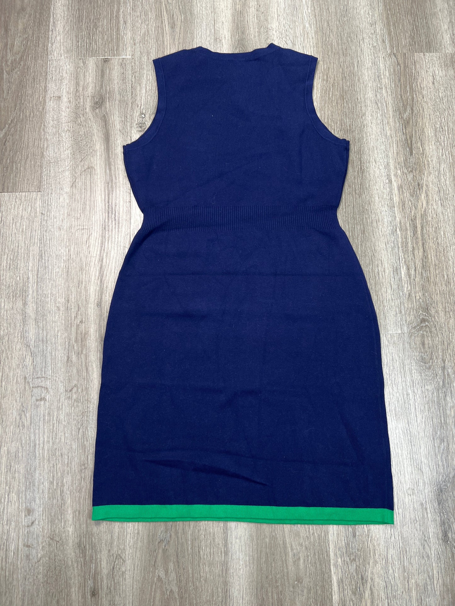 Dress Casual Midi By Anne Klein In Blue, Size: L