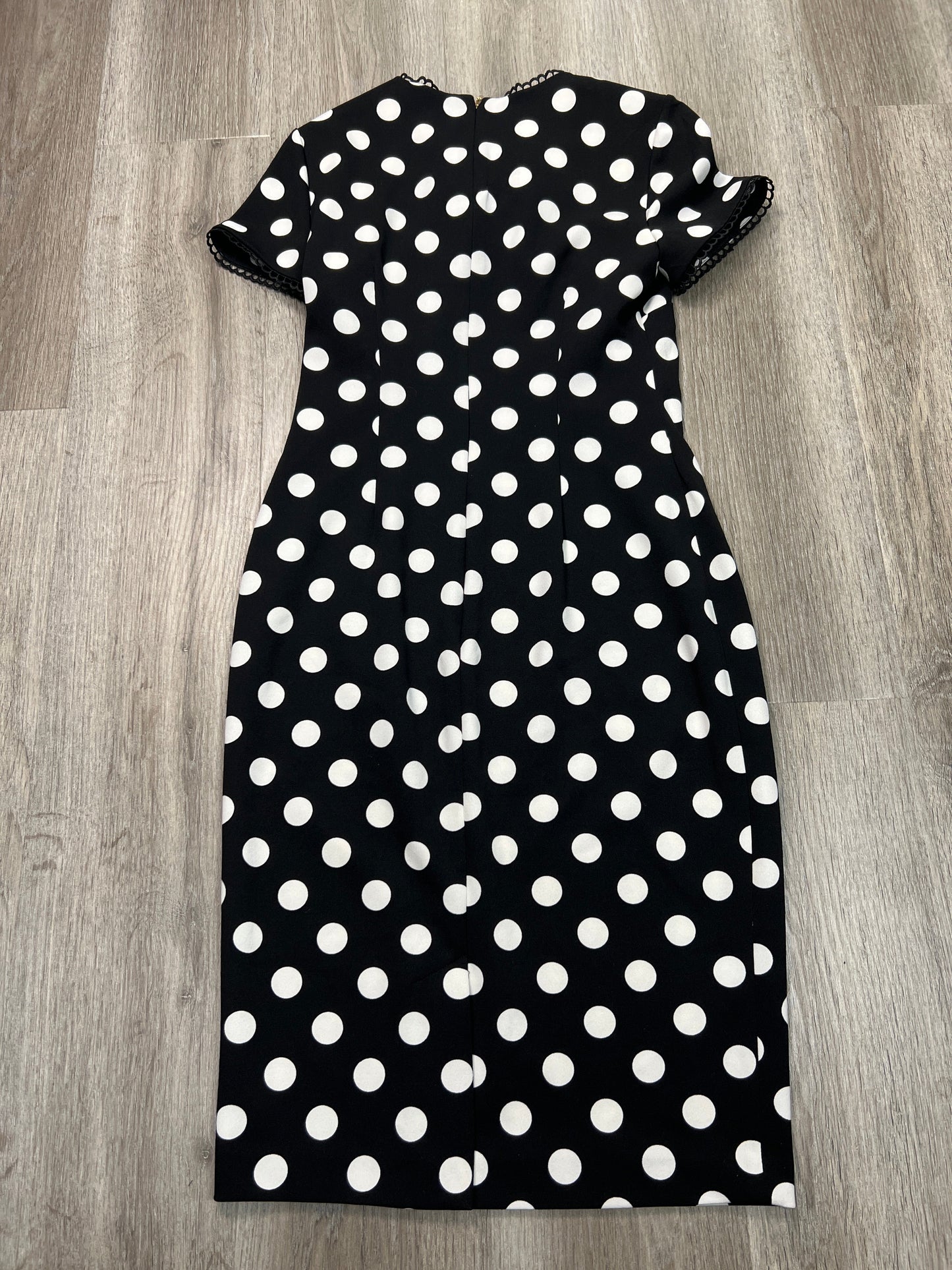 Dress Casual Midi By Karl Lagerfeld In Polkadot Pattern, Size: Xs