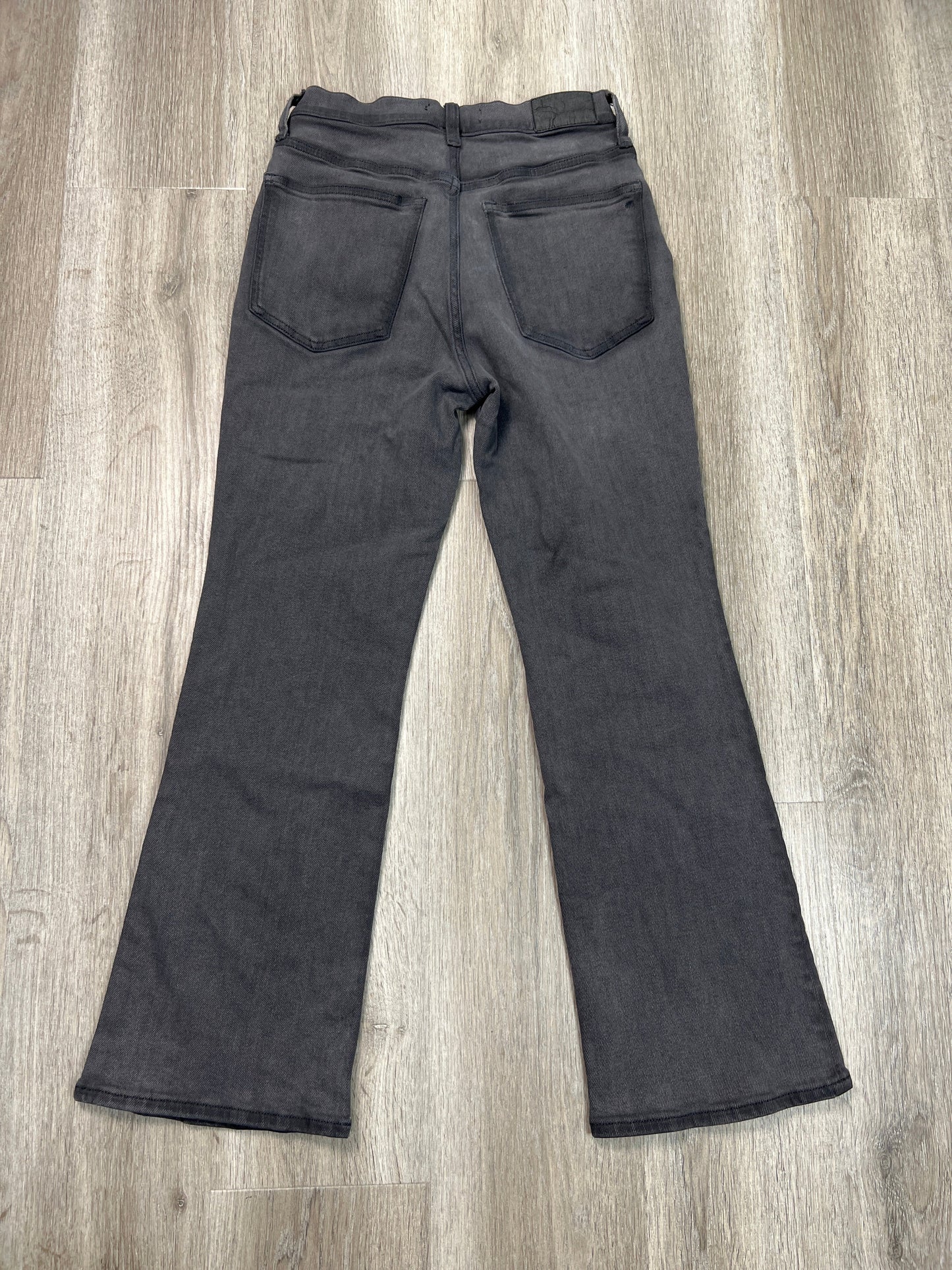 Jeans Flared By Madewell In Black, Size: 4