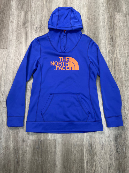 Sweatshirt Hoodie By The North Face In Blue, Size: M