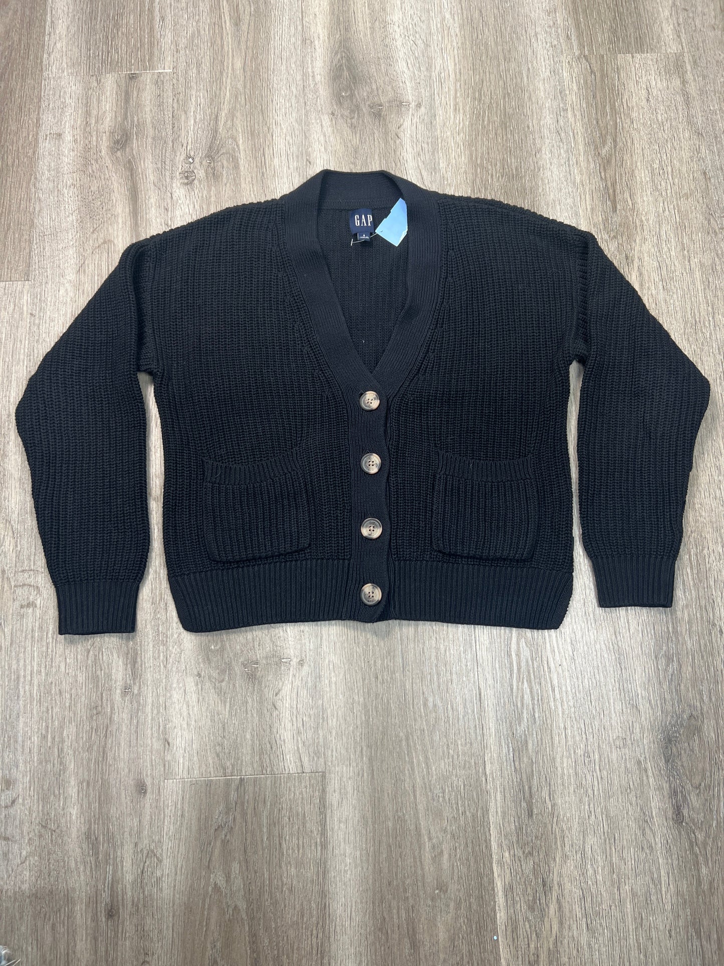 Cardigan By Gap In Black, Size: S