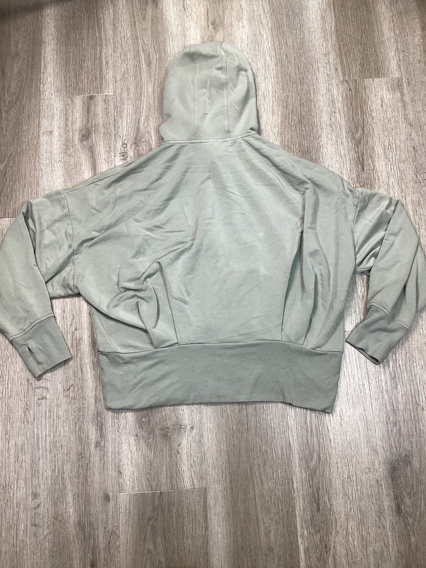 Athletic Sweatshirt Hoodie By Athleta In Green, Size: Xl