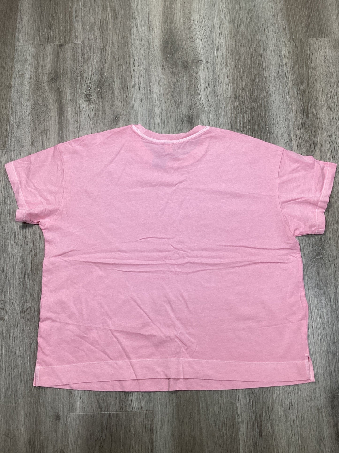 Top Short Sleeve By Old Navy In Pink, Size: L