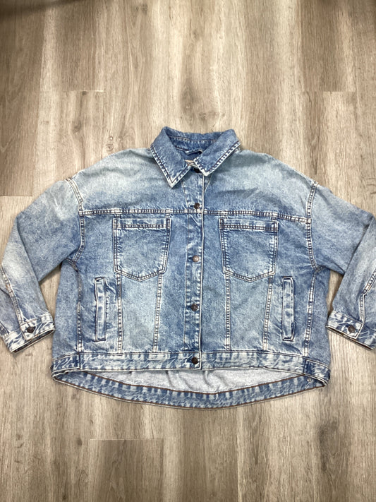 Jacket Denim By We The Free In Blue Denim, Size: L