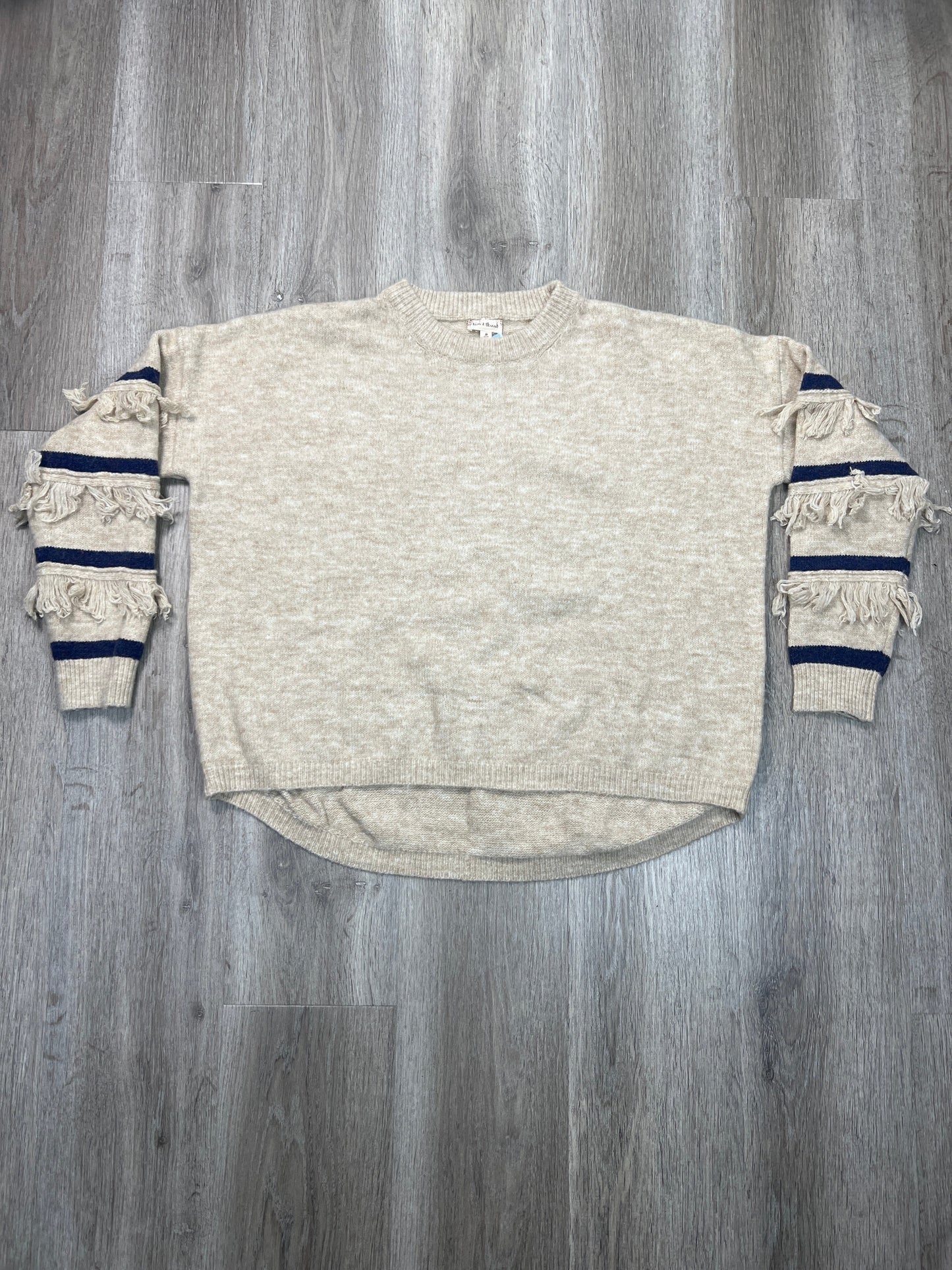 Sweater By Hem & Thread In Tan, Size: M