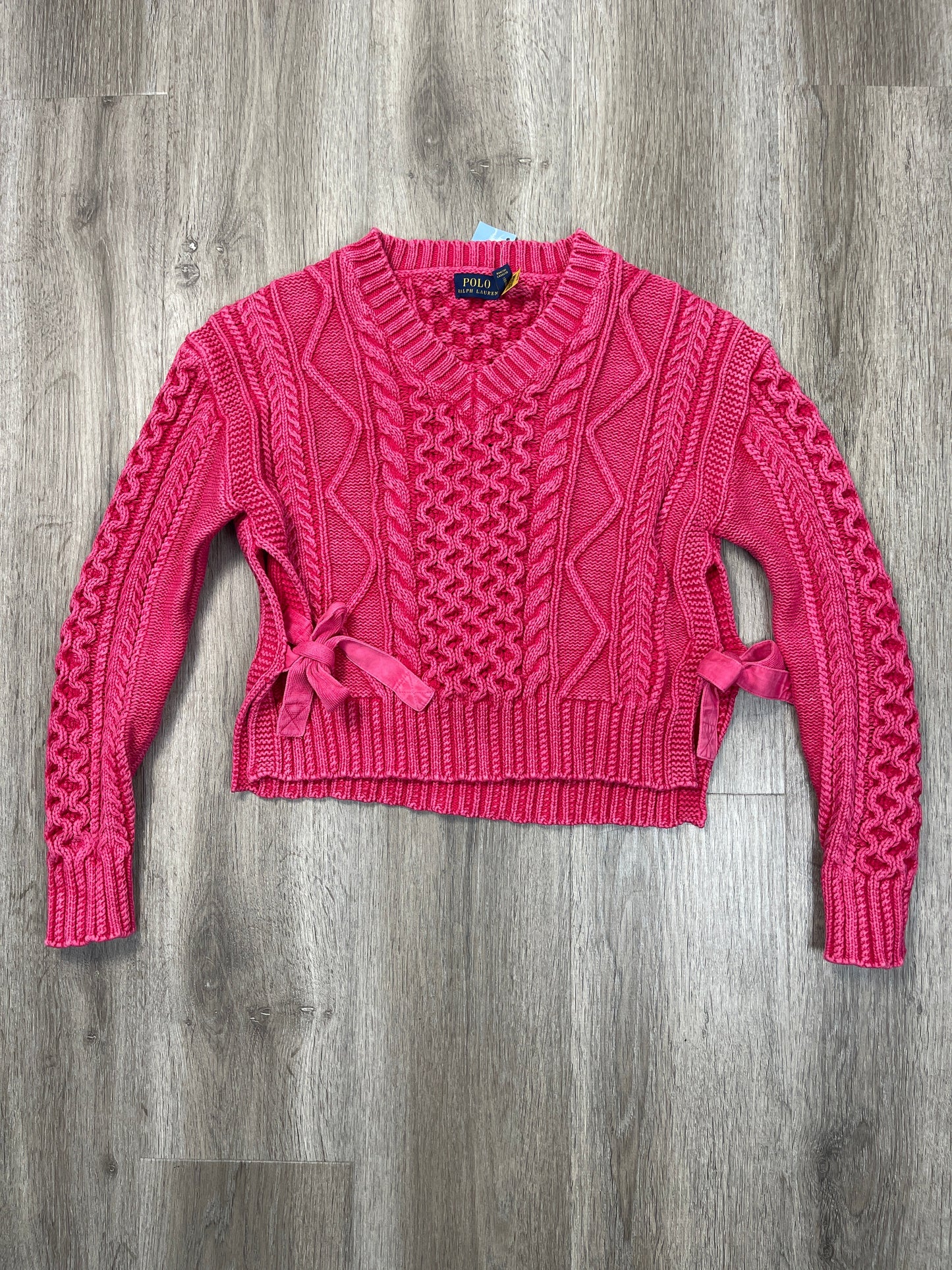 Sweater By Polo Ralph Lauren In Pink, Size: Xs