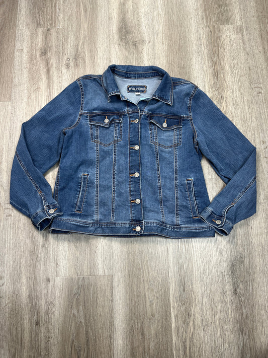 Jacket Denim By Maurices In Blue Denim, Size: Xl