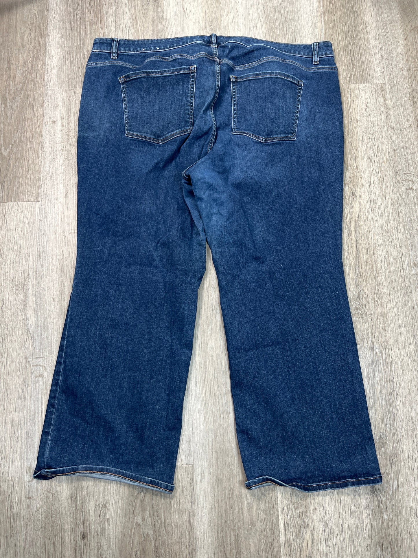 Jeans Boot Cut By Lane Bryant In Blue Denim, Size: 28