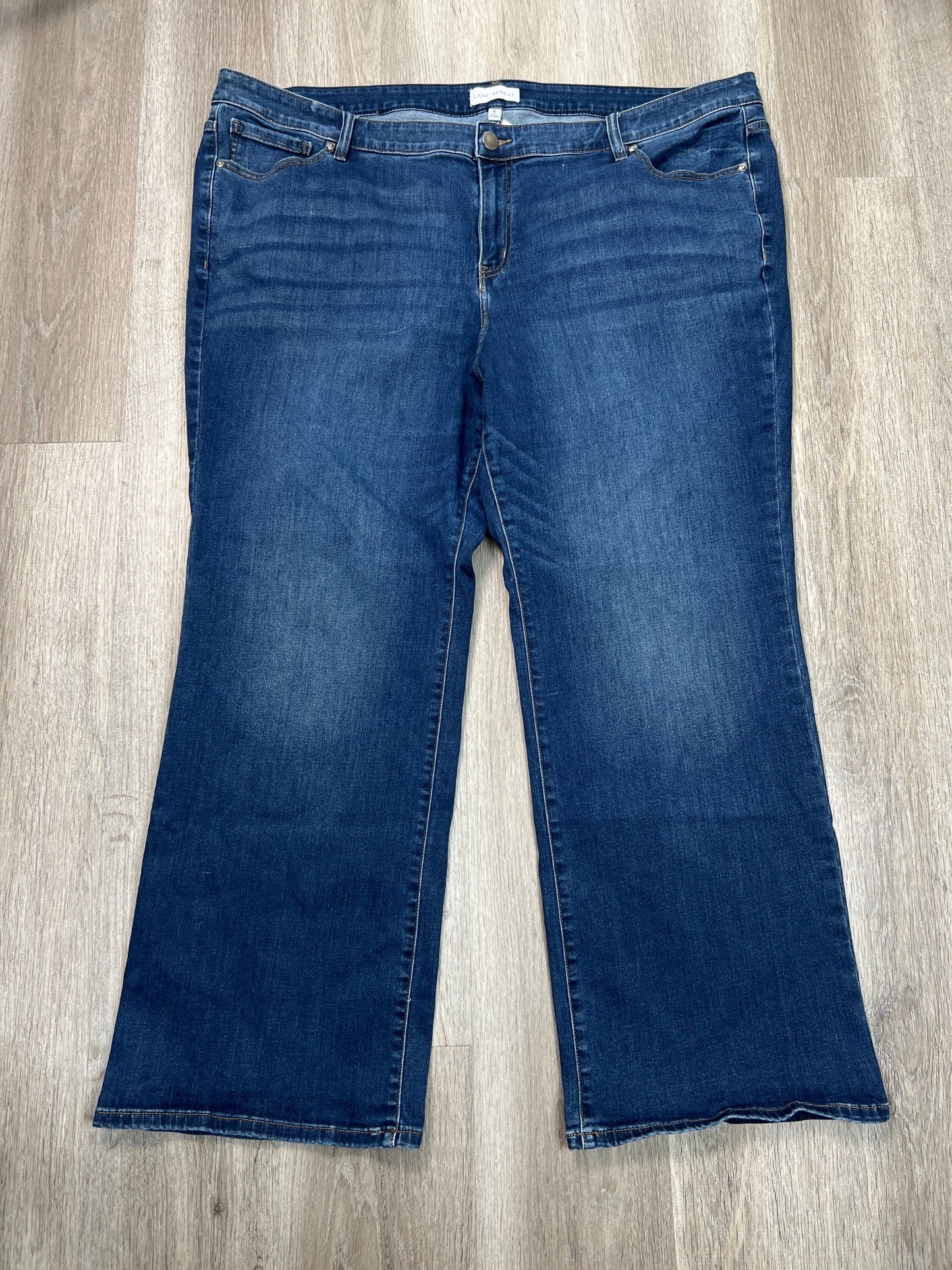 Jeans Boot Cut By Lane Bryant In Blue Denim, Size: 28