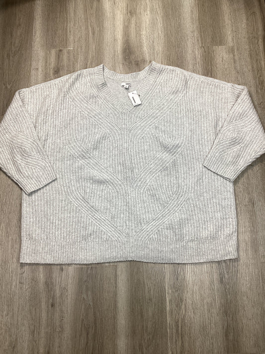 Sweater By Sonoma In Grey, Size: 5