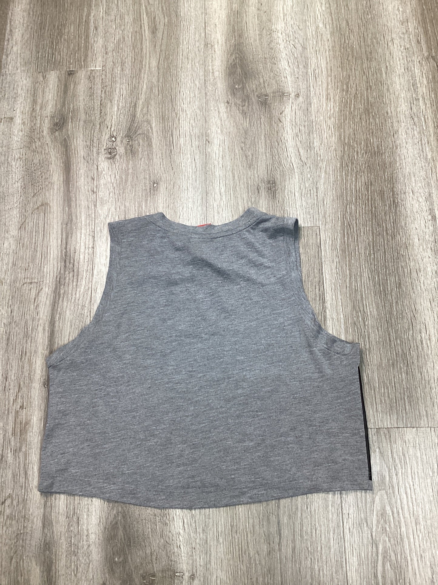 Athletic Tank Top By Nike Apparel In Grey, Size: S