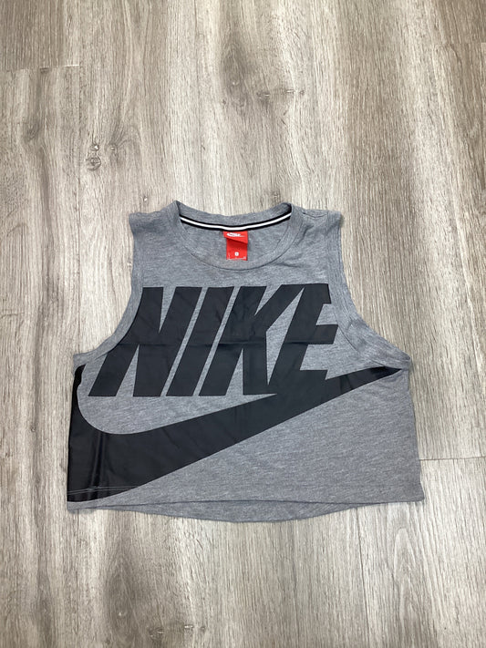 Athletic Tank Top By Nike Apparel In Grey, Size: S