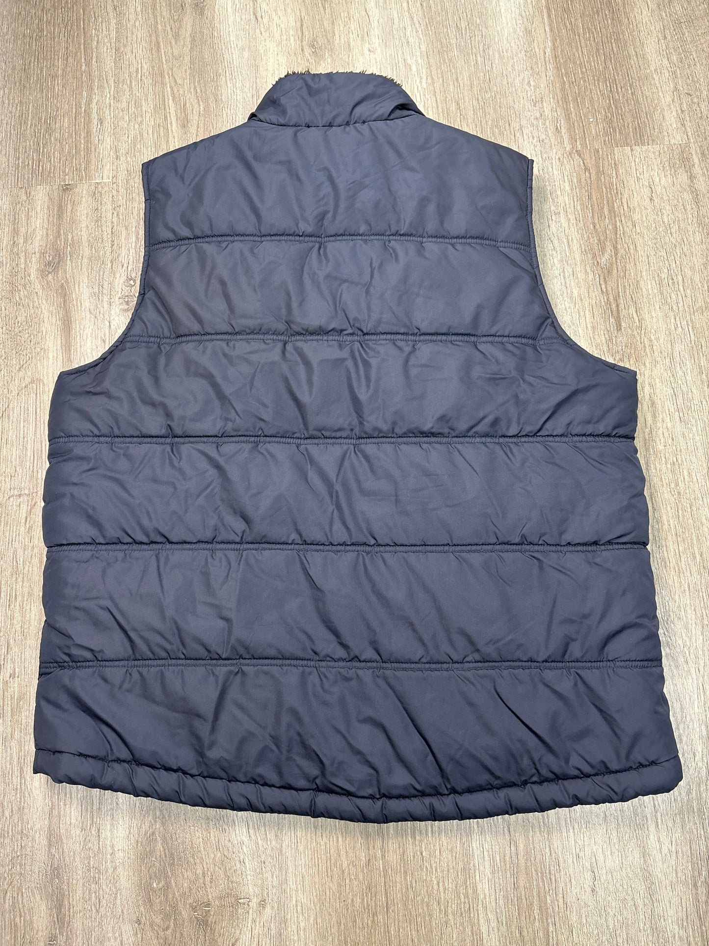 Vest Puffer & Quilted By Weatherproof In Blue, Size: Xl