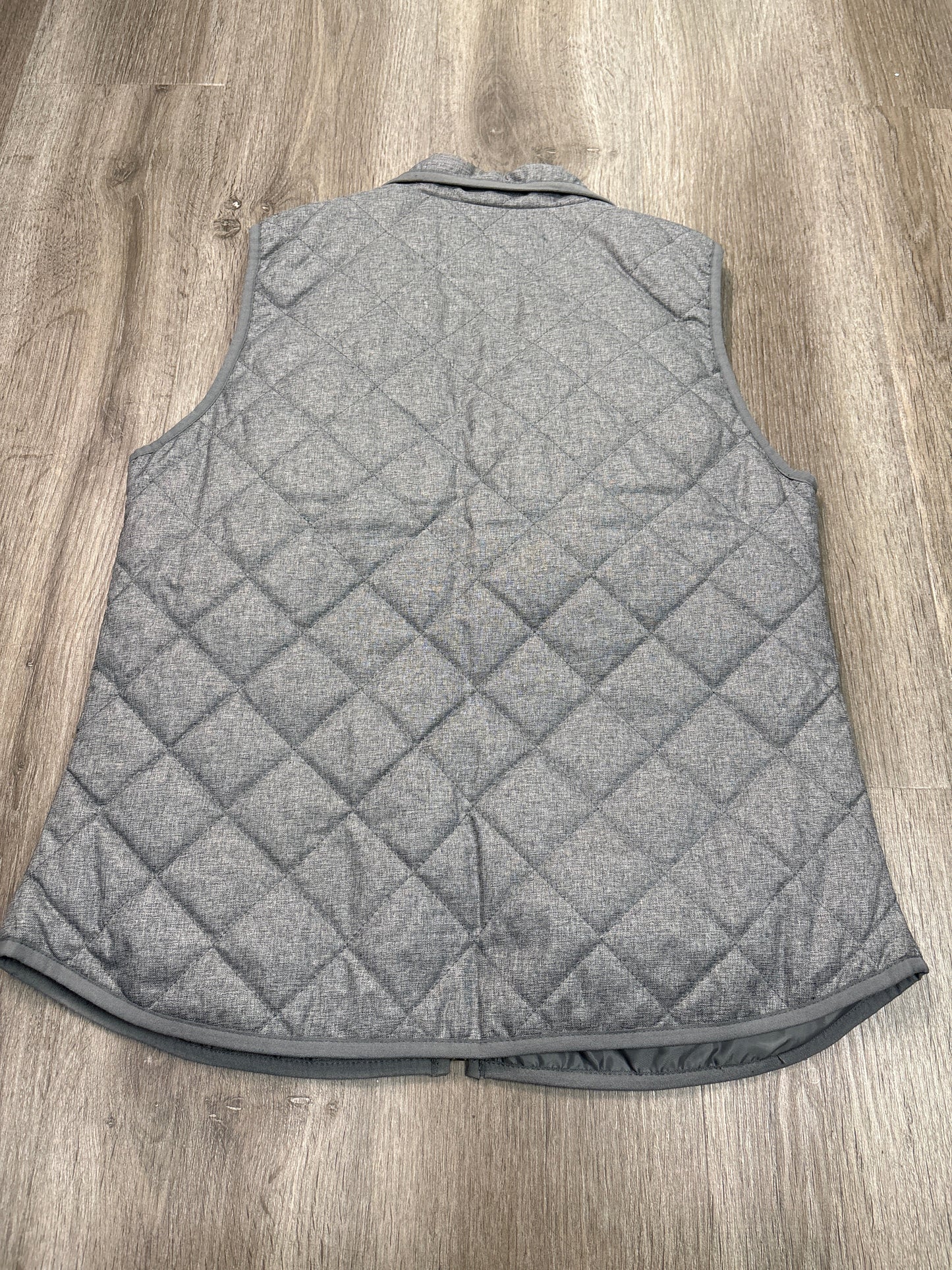 Vest Puffer & Quilted By Old Navy In Grey, Size: M