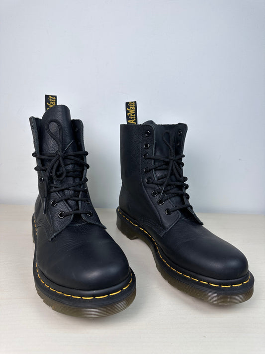 Boots Combat By Dr Martens In Black, Size: 9