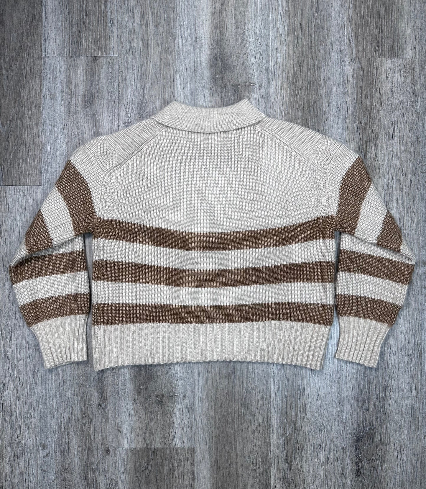 Sweater By Design History In Tan, Size: L