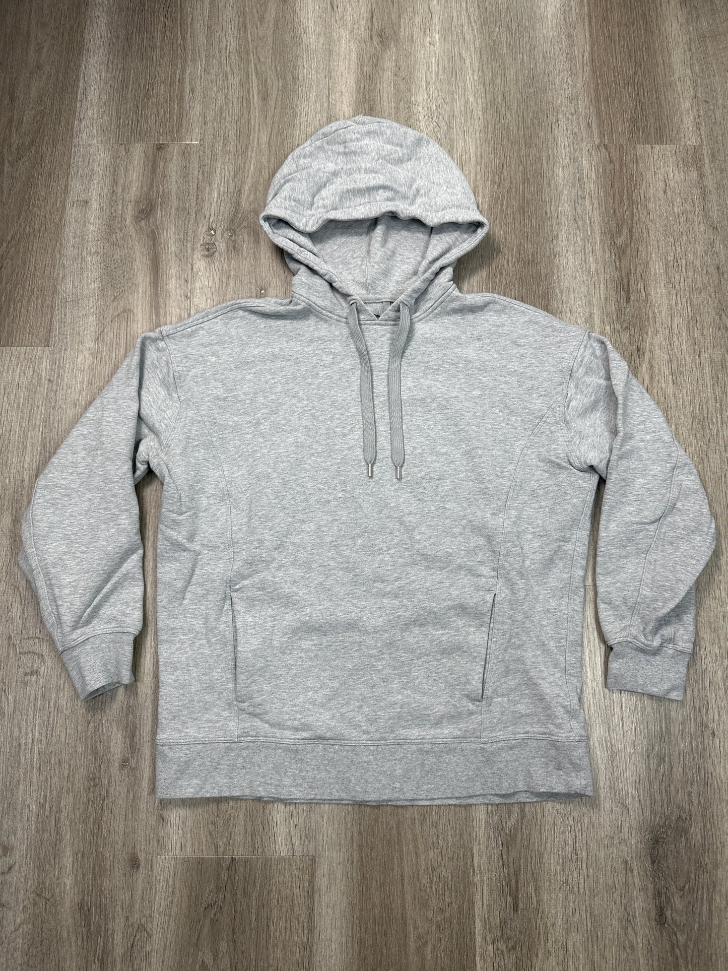 Sweatshirt Hoodie By Lululemon In Grey, Size: S