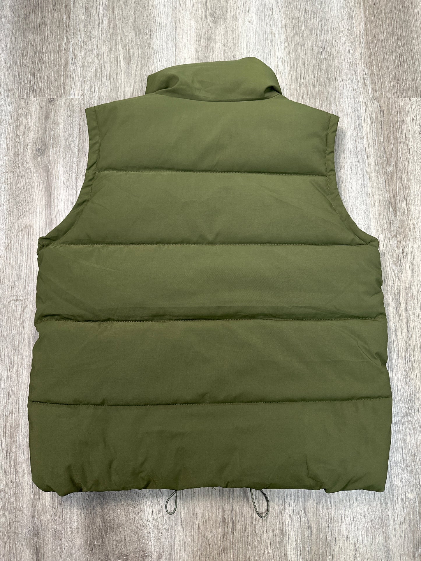 Vest Puffer & Quilted By Amazon In Green, Size: M