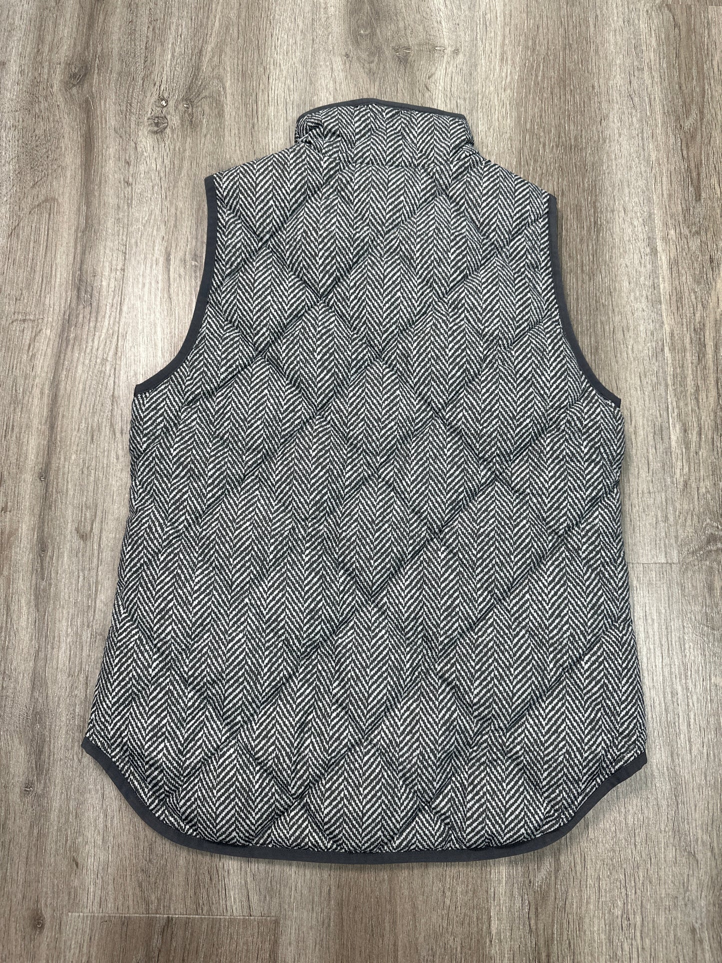 Vest Puffer & Quilted By J. Crew In Grey, Size: Xs