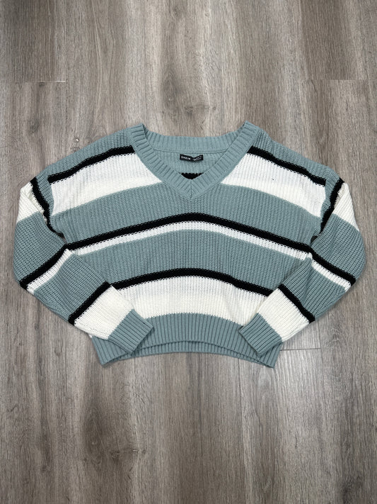 Sweater By Shein In Striped Pattern, Size: S