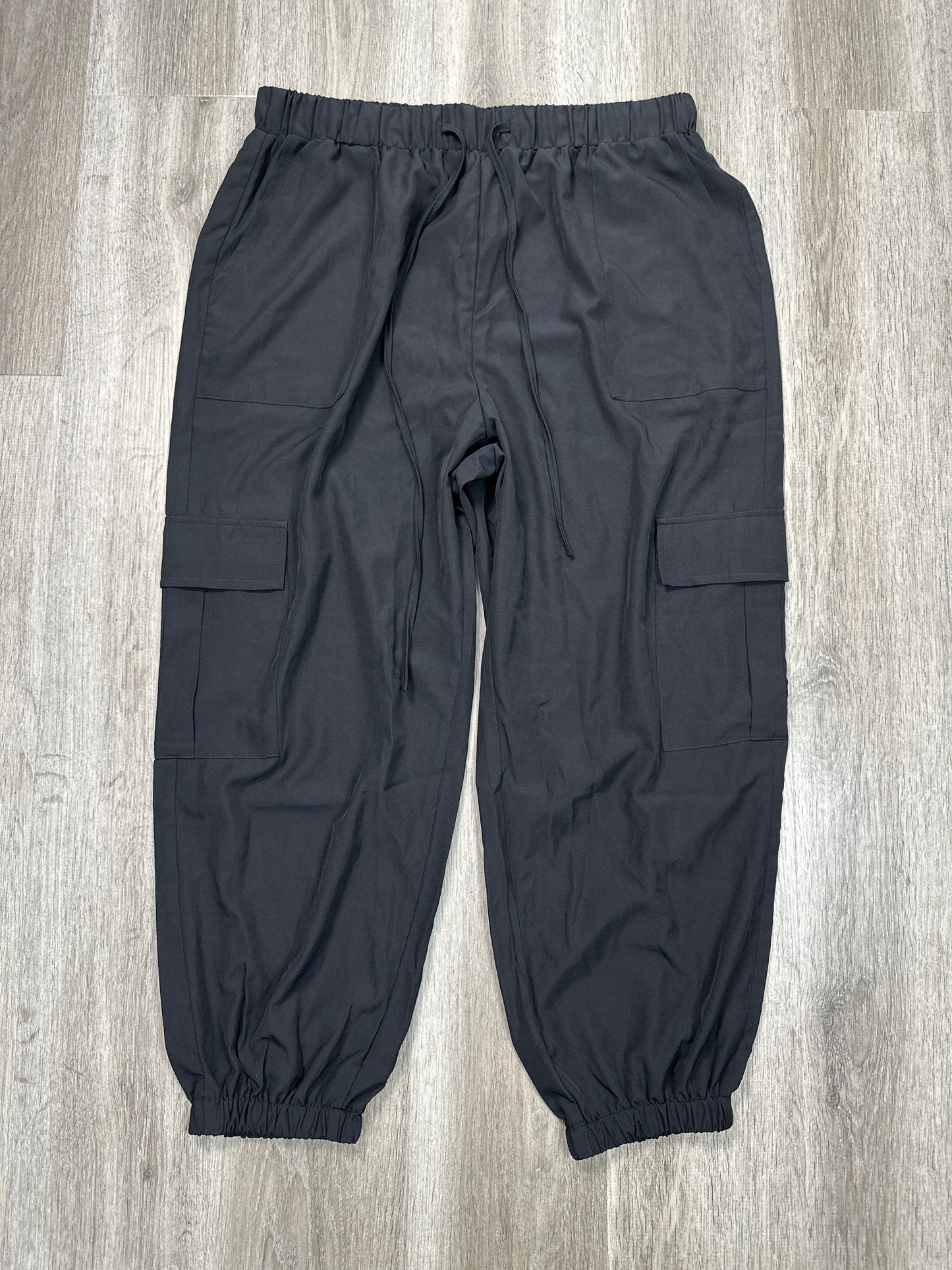 Pants Joggers By Shein In Black, Size: 2x