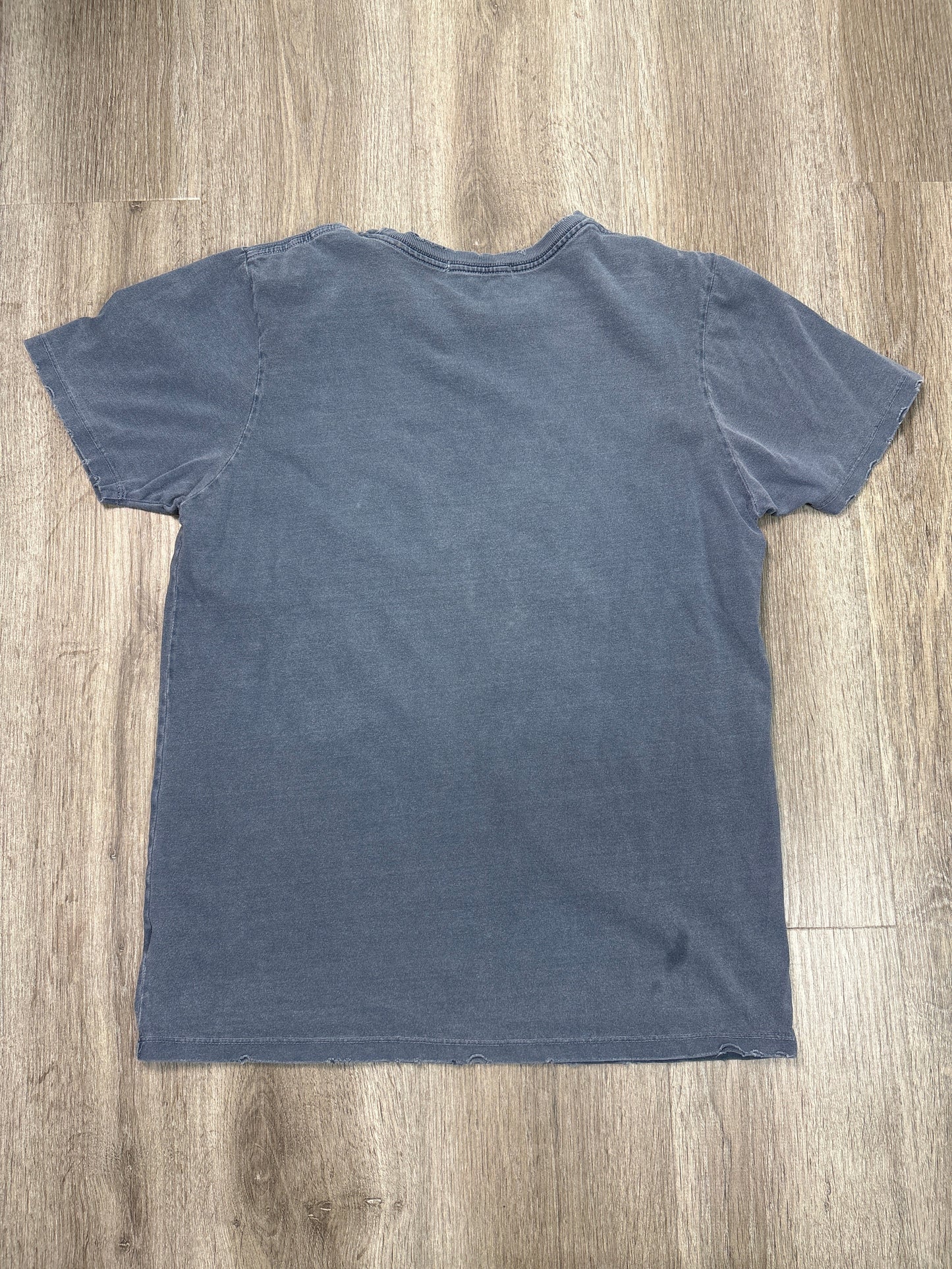 Top Short Sleeve By Junk Food In Grey, Size: S