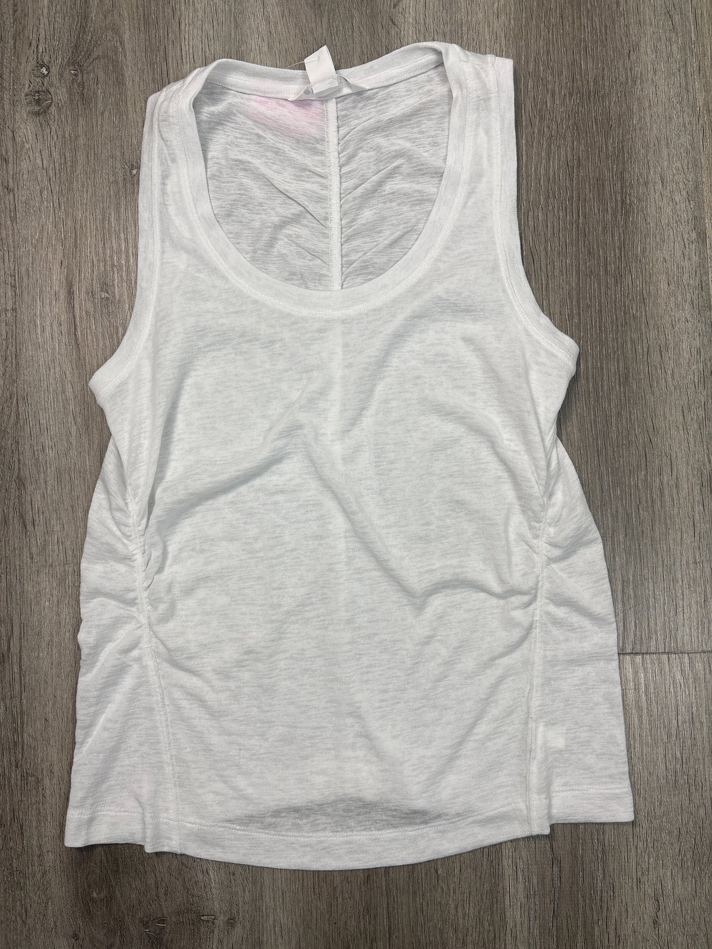 Athletic Tank Top By Athleta In White, Size: S