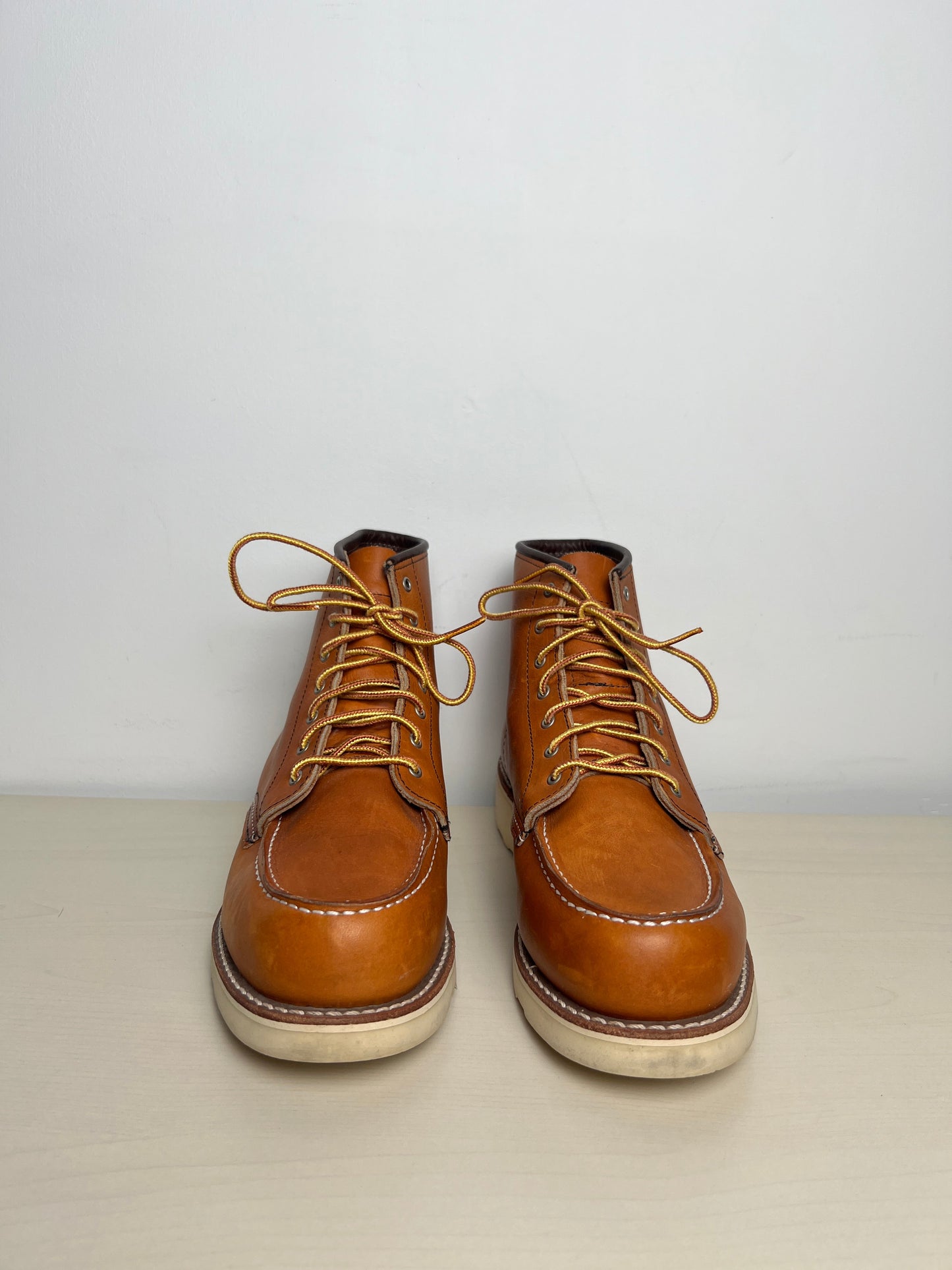 Boots Combat By RED WING SHOES  In Tan, Size: 9.5