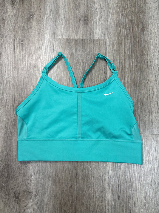 Athletic Bra By Nike Apparel In Blue, Size: Xl