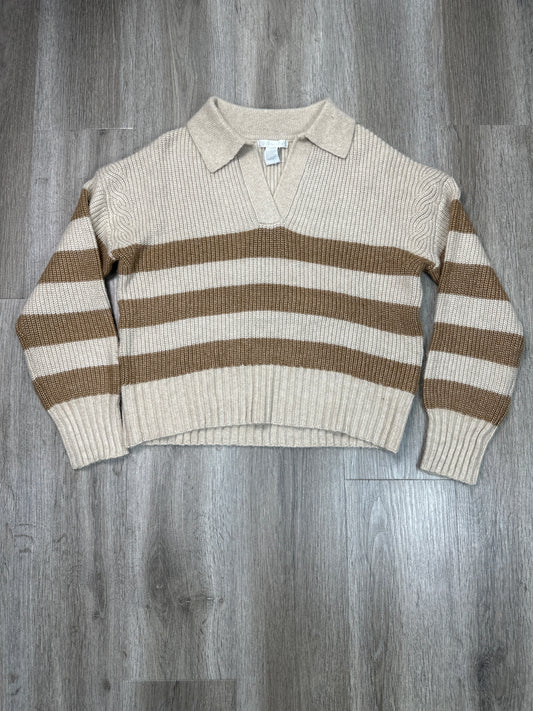 Sweater By Design History In Beige, Size: Xs