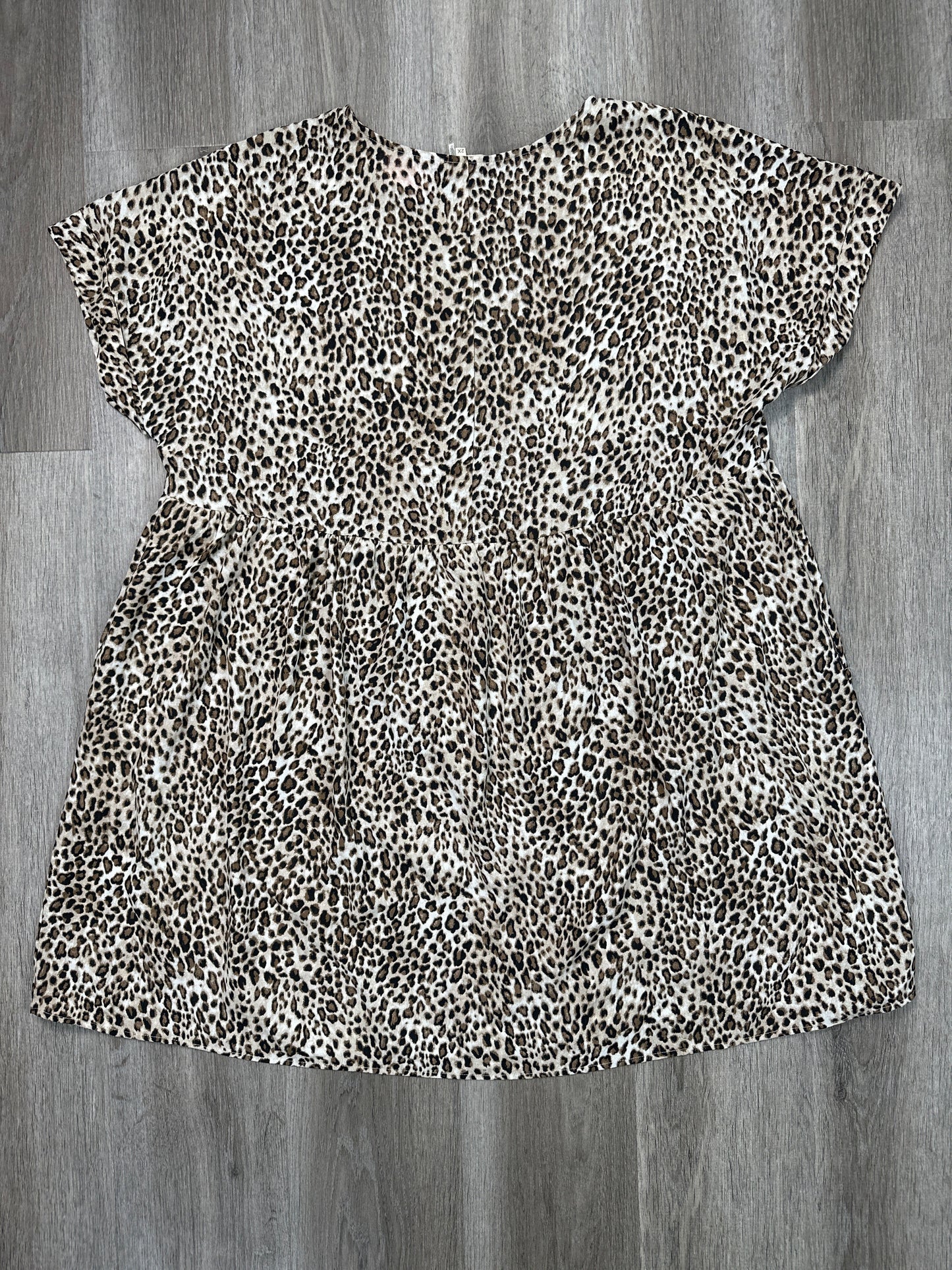 Dress Casual Short By Entro In Animal Print, Size: 2x