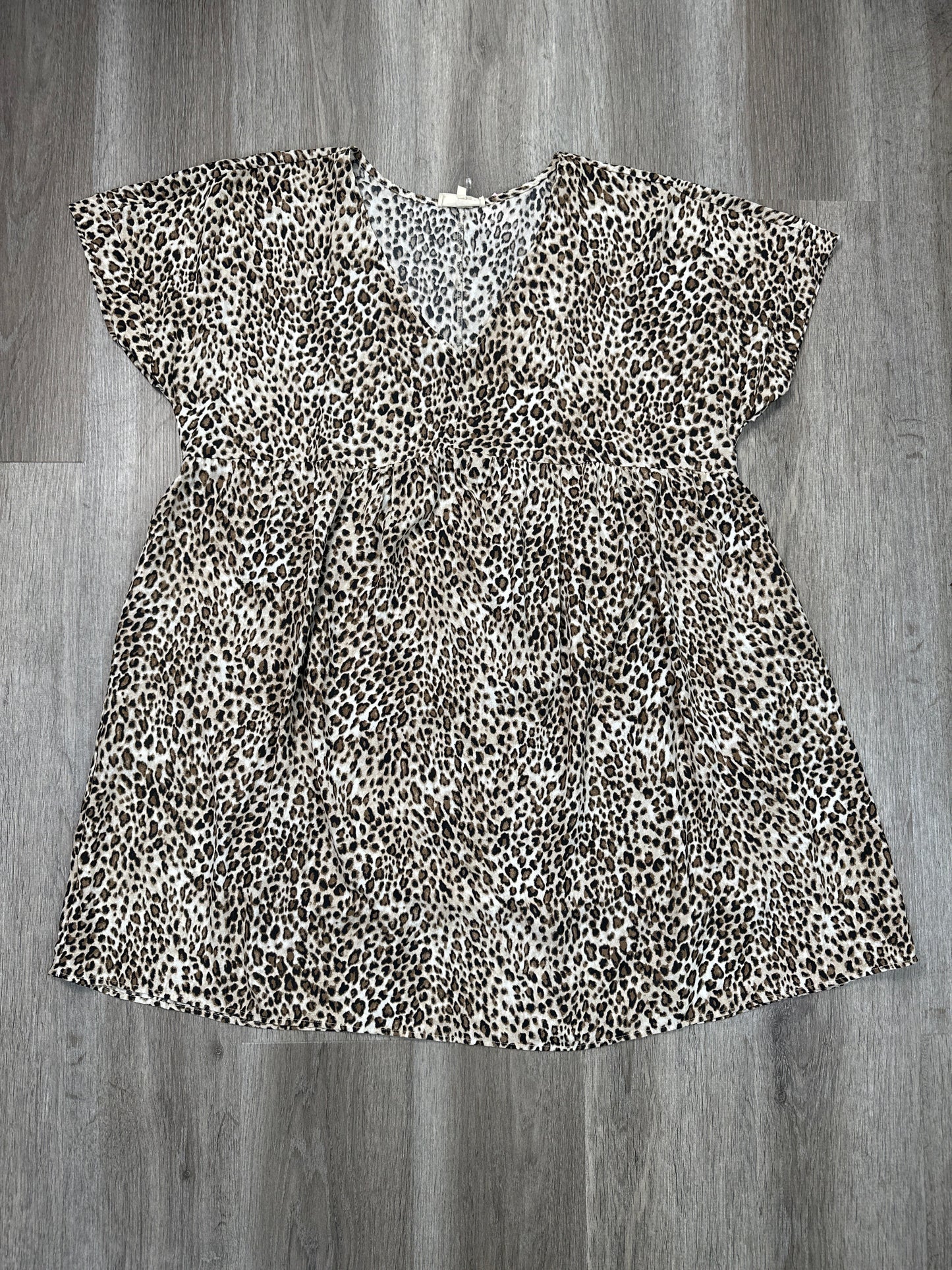 Dress Casual Short By Entro In Animal Print, Size: 2x