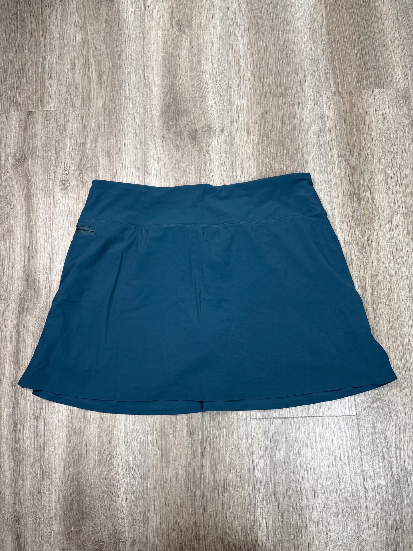 Athletic Skirt By Greyson In Teal, Size: L