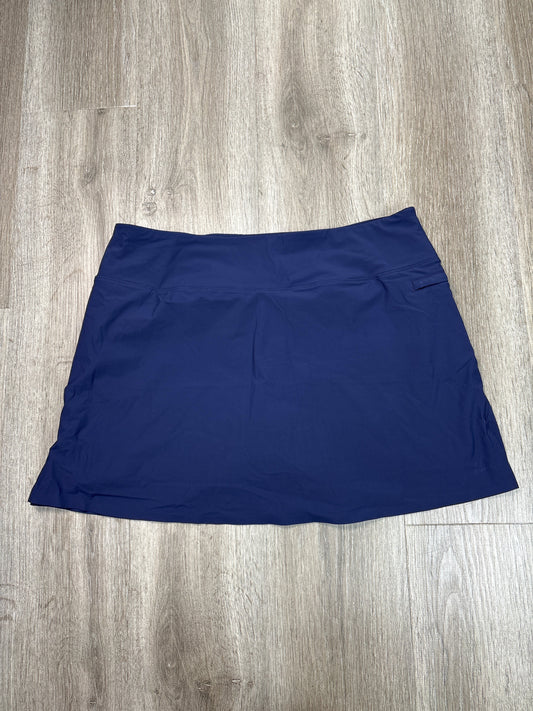 Athletic Skirt By Greyson In Blue, Size: L