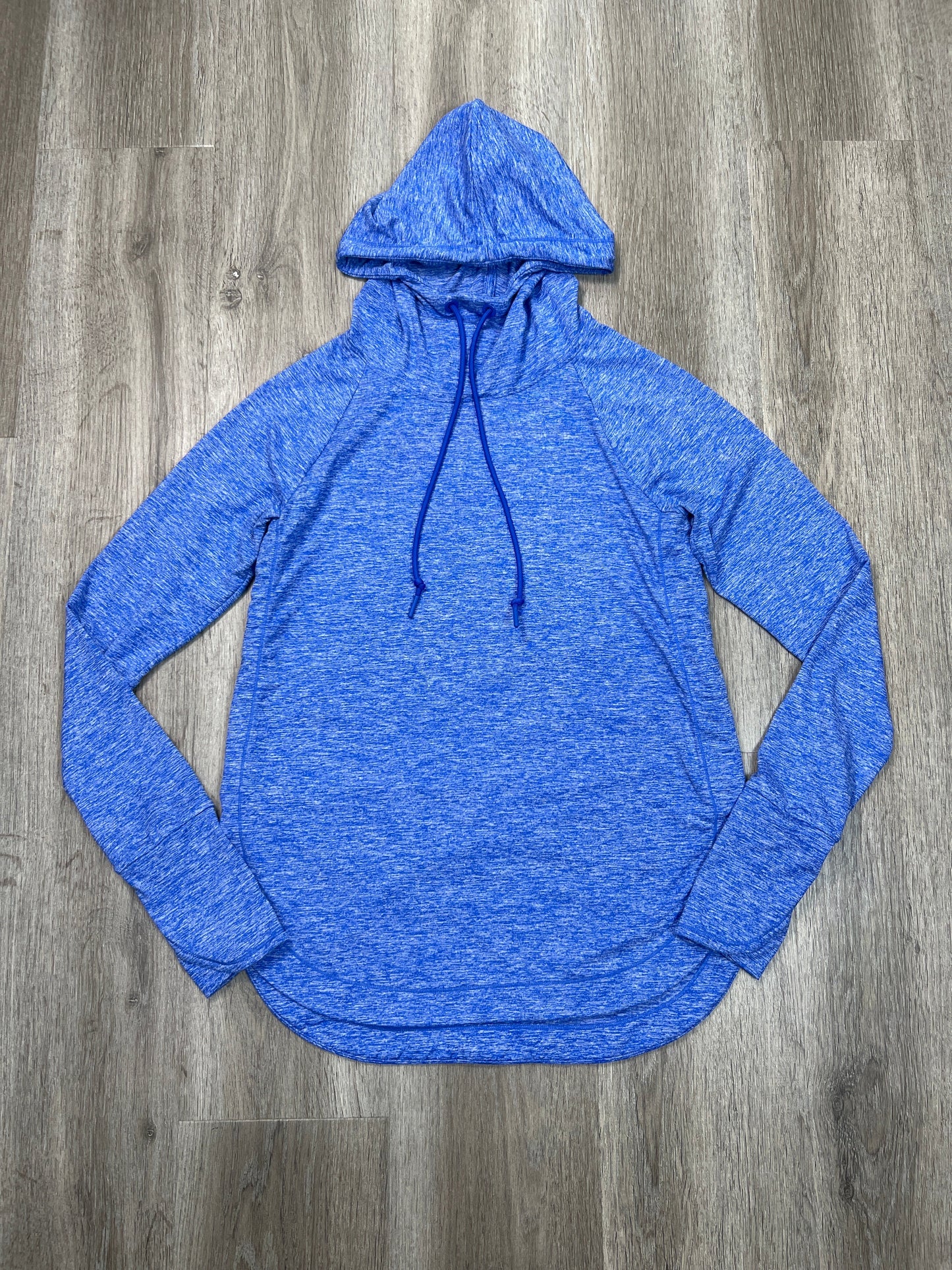 Sweatshirt Hoodie By Athleta In Blue, Size: Xs