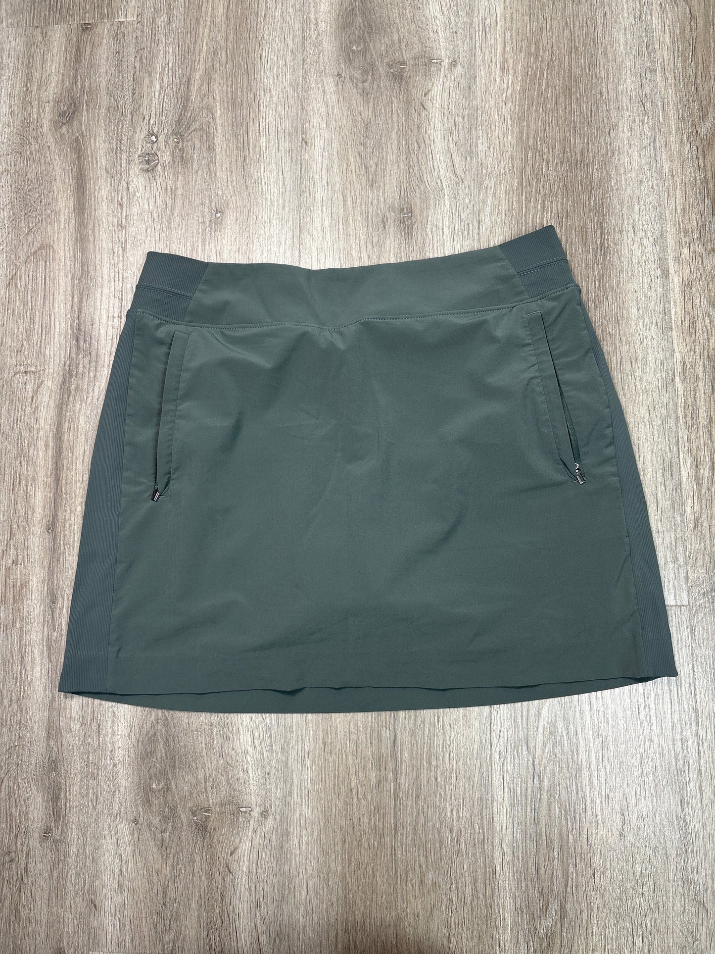 Athletic Skirt By Athleta In Green, Size: L