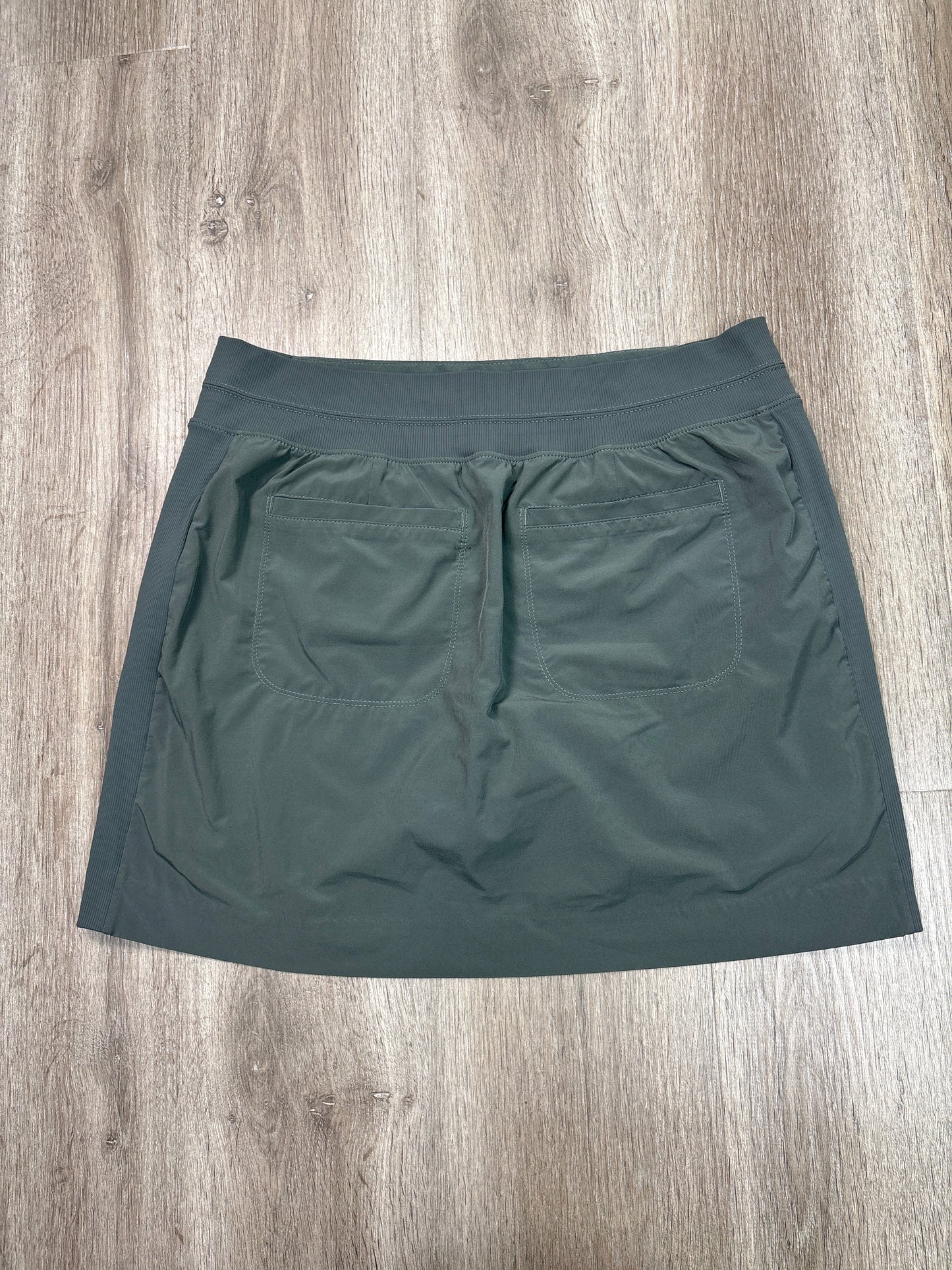 Athletic Skirt By Athleta In Green, Size: L