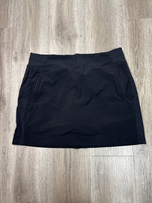 Athletic Skirt By Athleta In Black, Size: L