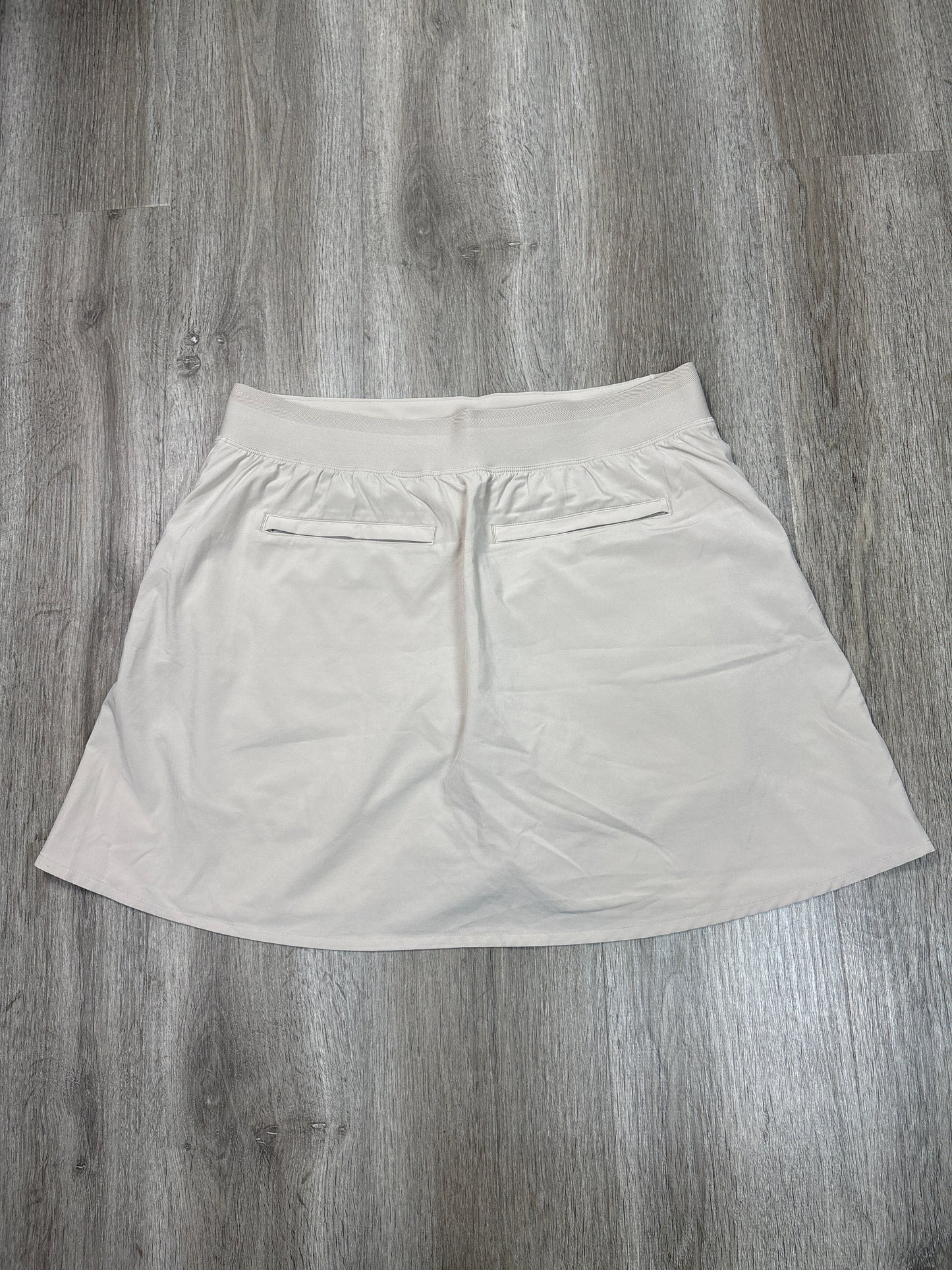 Athletic Skirt By Athleta In Cream, Size: L