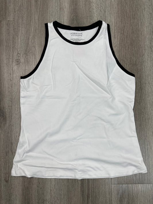 Tank Top By Adrienne Vittadini In White, Size: M