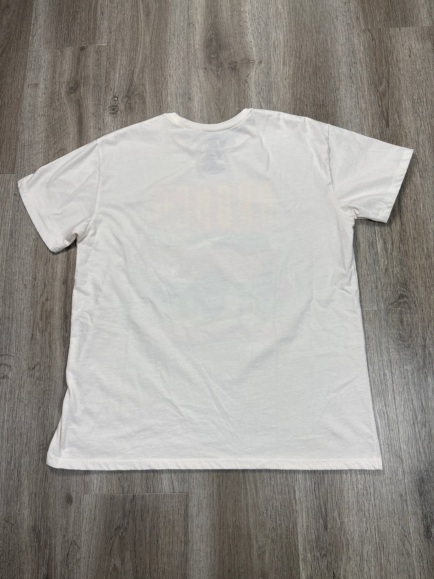 Top Short Sleeve By Ford In White, Size: Xxl