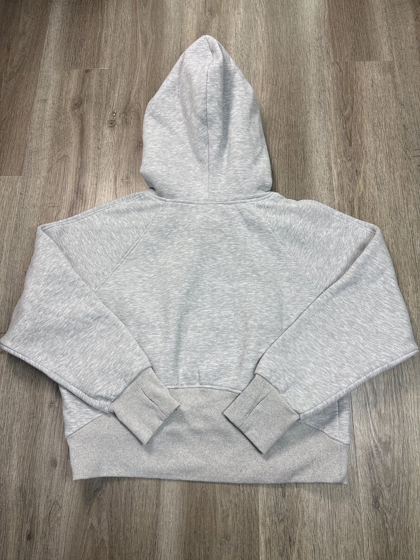 Sweatshirt Hoodie By Clothes Mentor In Grey, Size: Xl